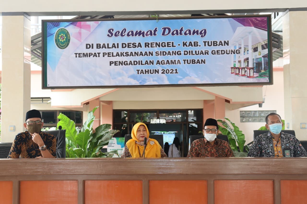 PENGADILAN AGAMA TUBAN MENGGELAR SIDANG DILUAR GEDUNG TAHUN 2021