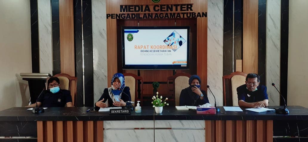 Rapat Koordinasi Bidang Kesekertariatan PA Tuban