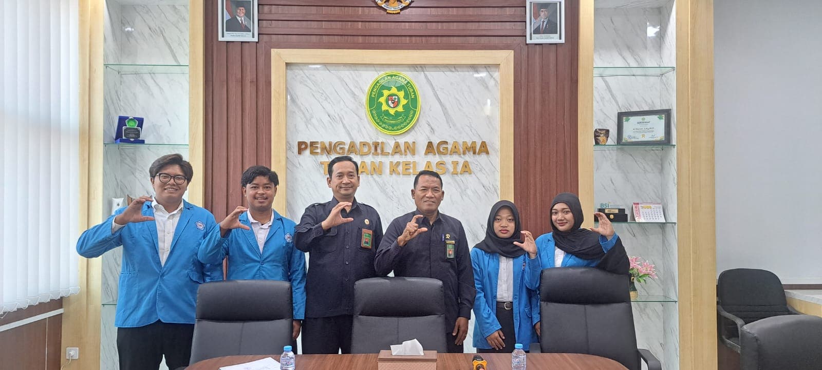 Pengadilan Agama Tuban Terima Mahasiswa PKL Universitas PGRI Ronggolawe Tuban
