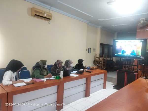 TINGKATKAN REALISASI ANGGARAN TAHUN 2023, PA TUBAN IKUTI ZOOM MEETING BIRO KEUANGAN BADAN URUSAN ADMINISTRASI (BUA) MAHKAMAH AGUNG RI