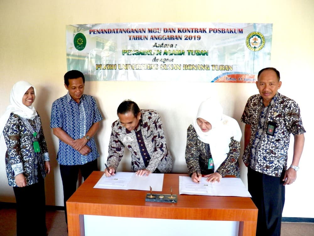 MOU dengan POSBAKUM