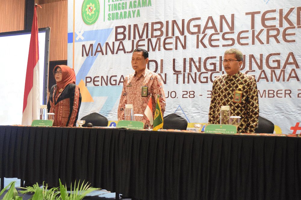 Tingkatkan Kualitas dan Komepetensi SDM PA Tuban ikuti BIMTEK Manajemen Kesekretariatan