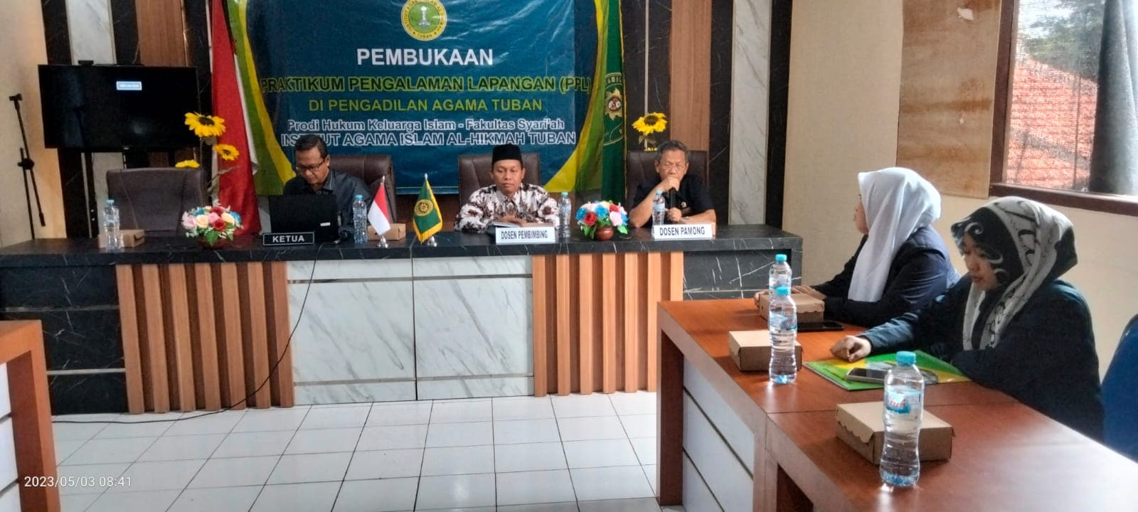 PA TUBAN KEMBALI MENERIMA PRAKTEK KERJA LAPANGAN DARI INSTITUT AGAMA ISLAM AL-HIKMAH KAB.TUBAN
