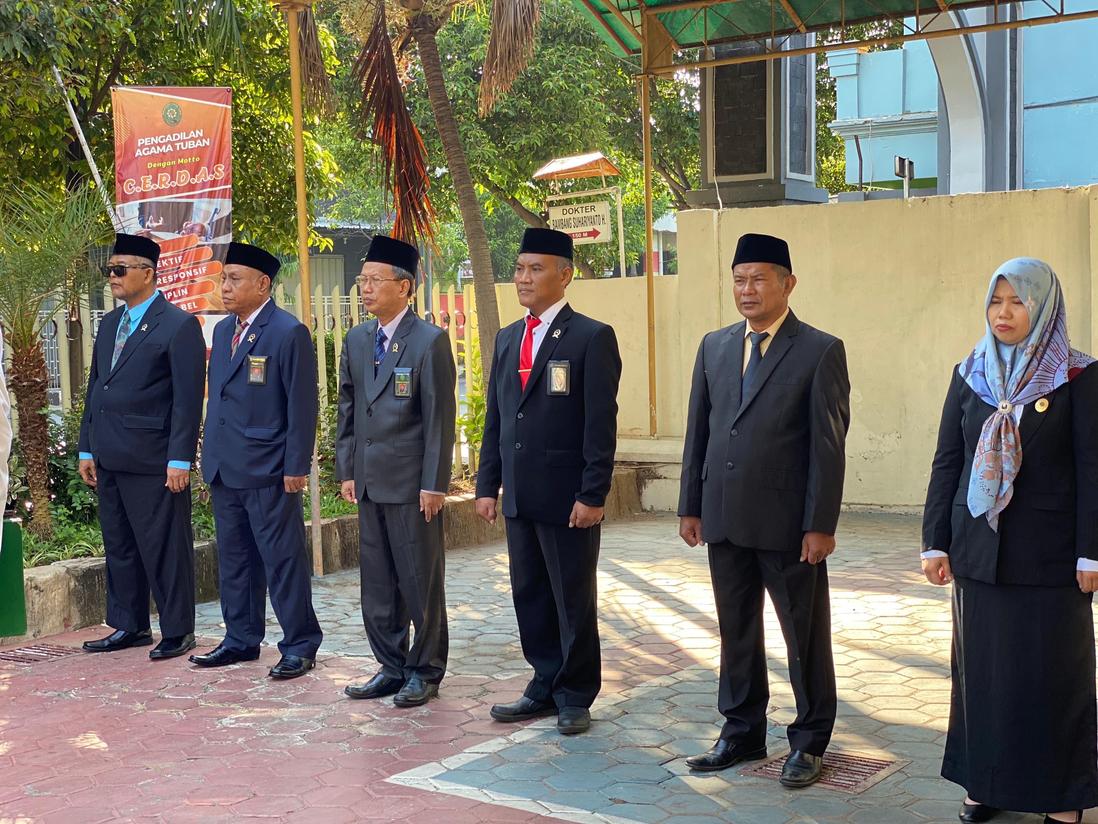 BANGKIT MENUJU INDONESIA EMAS , PA TUBAN LAKSANAKAN UPACARA PERINGATI HARKITNAS