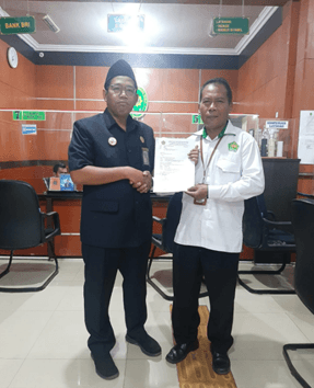 Permohonan sidang isbat Rukyatul hilal 1 Syawal 1446 H
hari ini diterima PA Tuban