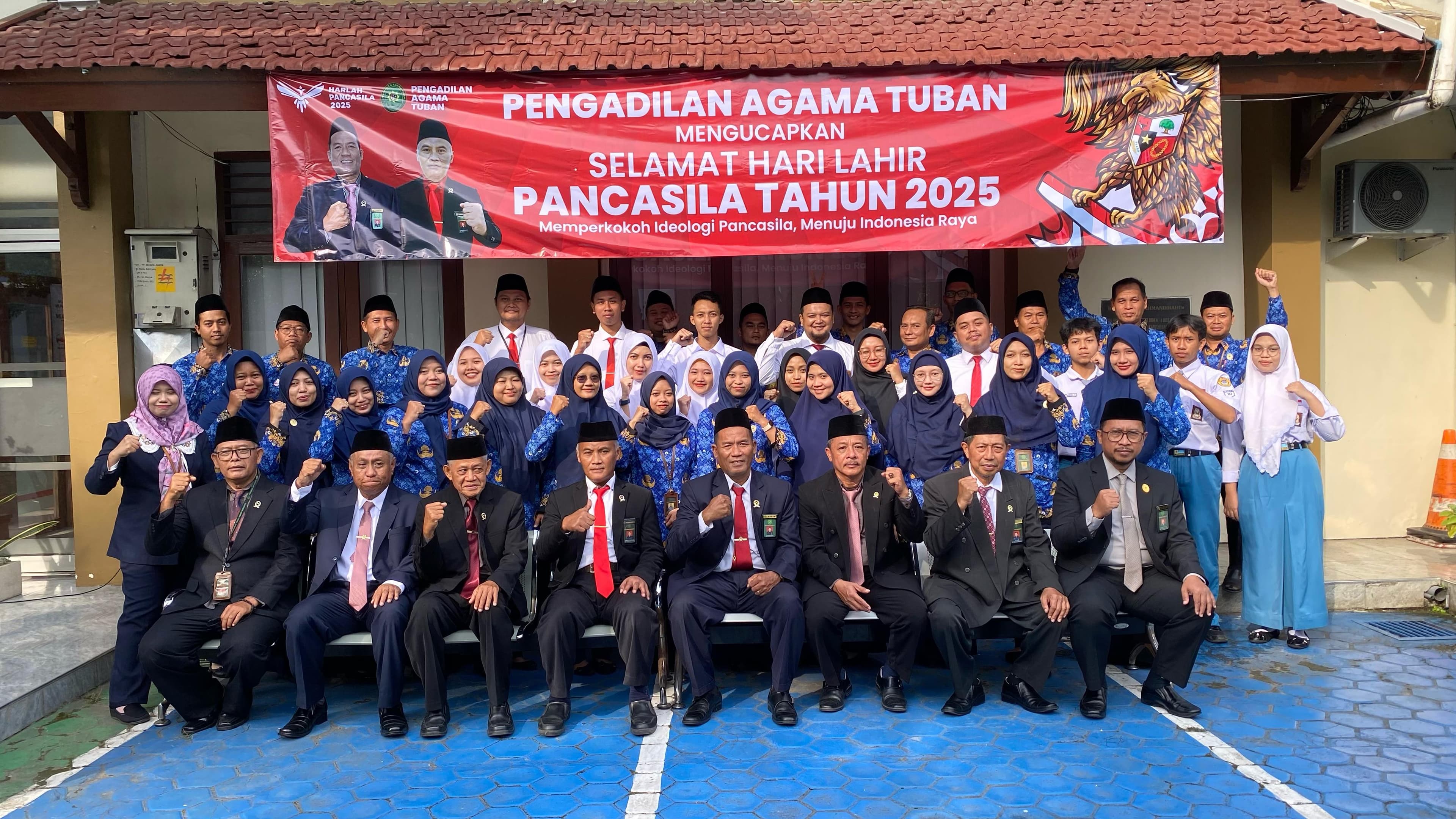 Peringatan Hari Lahir Pancasila 2025 di Pengadilan Agama Tuban: Momentum Penguatan Nilai Kebangsaan