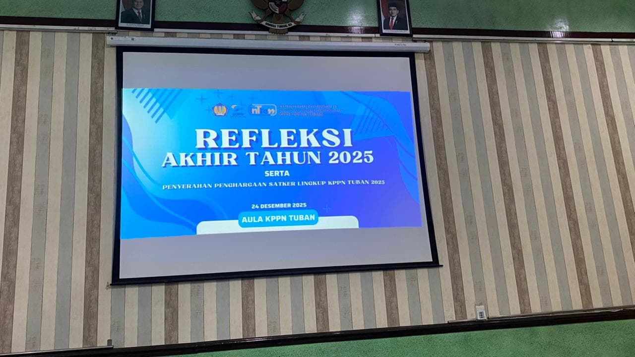 Bukti Akuntabilitas Sempurna, Pengadilan Agama Tuban Sabet Juara 1 Kinerja Anggaran 2025