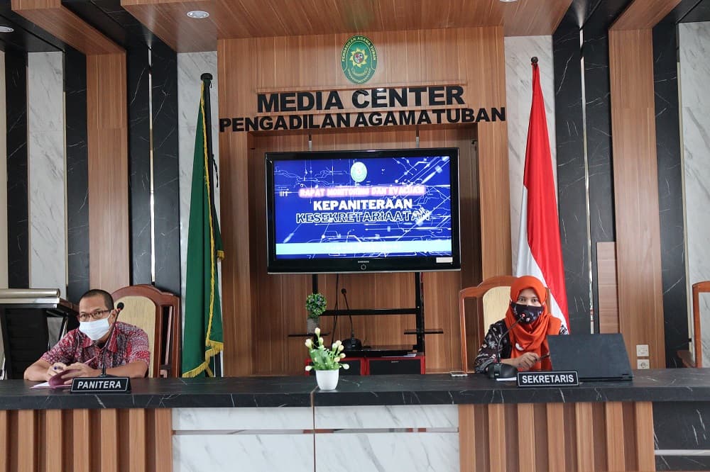 Rapat Monitoring dan Evaluasi Kepaniteraan dan Kesekretariatan