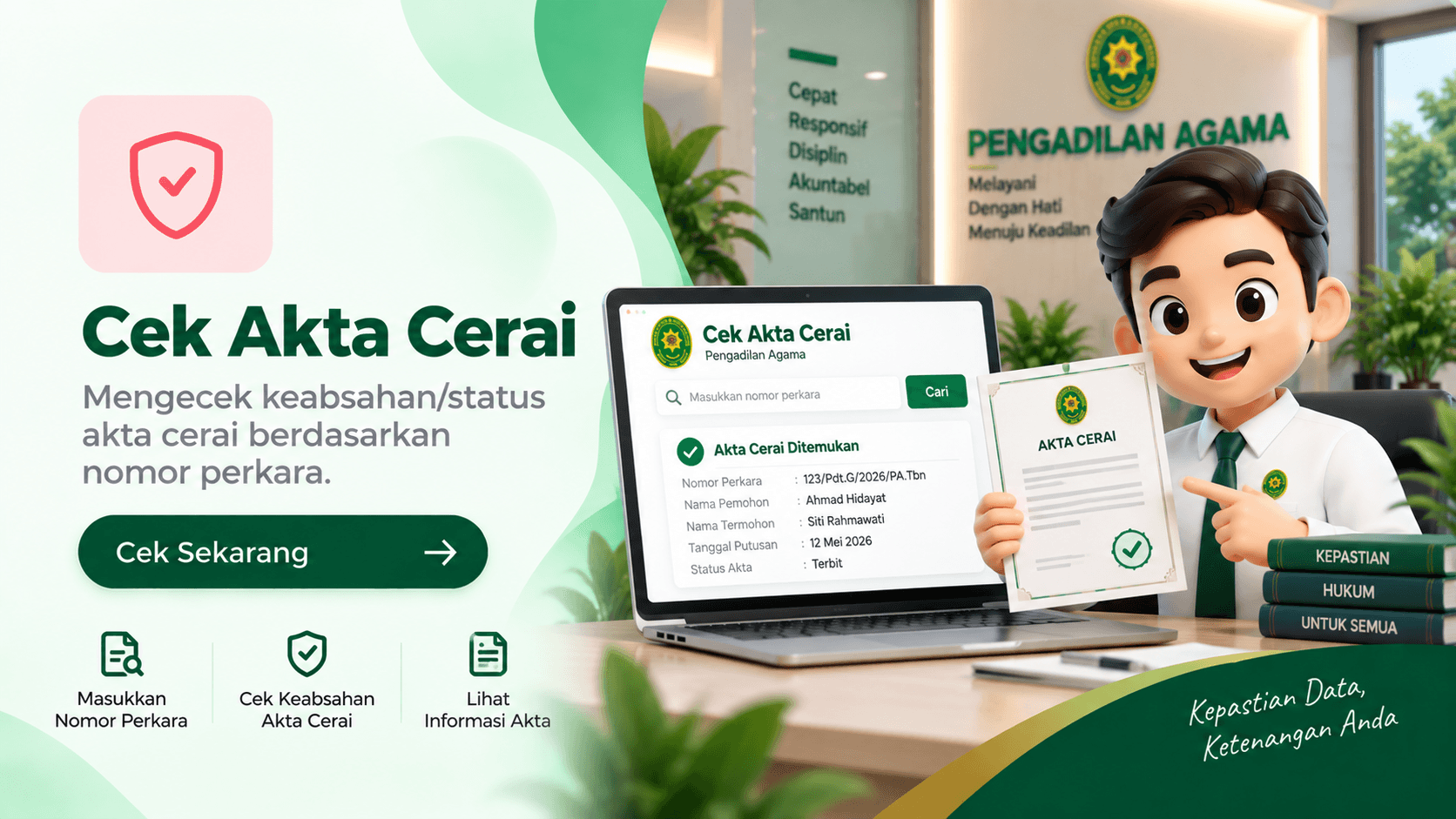 Cek Akta Cerai